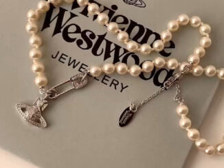 [Vivienne Westwood] สร้อยคอลูกปัดมุก แฮนด์เมด ส่งตรงจากโรงงาน สําหรับผู้หญิง