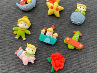 The Little Prince กิ๊บติดผมเรซิ่น รูปการ์ตูน โฮมเมด สําหรับทําเครื่องประดับ diy