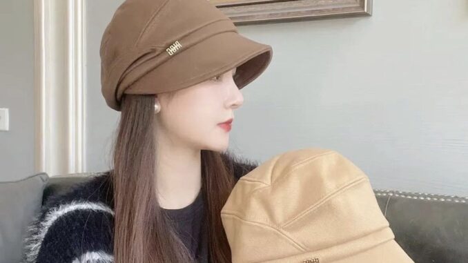 หมวกบักเก็ตลําลอง ขนาดเล็ก เข้ากับทุกการแต่งกาย แฟชั่นฤดูใบไม้ร่วง และฤดูหนาว สไตล์เกาหลี และญี่ปุ่น สําหรับผู้หญิง