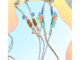 สายคล้องแมส Duo set  Brown sugar jelly กับ Bouquet mask strap