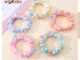 พร้อมส่ง : ยางรัดผม มัดผม ผูกผม สีพาสเทล 5 สี มีความยืดหยุ่น สวยหรูดูดี