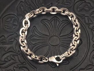 Chrome HEARTS สร้อยข้อมือเงินสเตอร์ลิง 925 ลายตัวอักษร สไตล์พังก์ร็อค วินเทจ เครื่องประดับ สําหรับงานปาร์ตี้