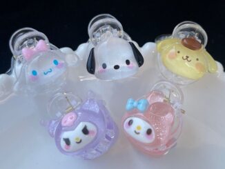 กิ๊บติดผม ด้านข้าง ลาย Hello Kitty Cinnamon Dog Bang สไตล์ญี่ปุ่น และเกาหลี แฟชั่นสําหรับผู้หญิง