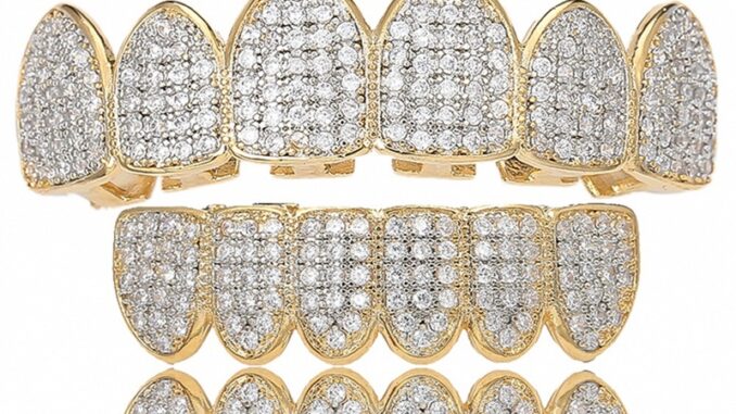 ฮิปฮอปฟันเครื่องประดับจัดฟันฟันGrillzชุดซิลเวอร์โกลด์เพชรเพทายเครื่องประดับพังก์คอสเพลย์ปาร์ตี้ของขวัญ ฮิปฮอปฟันเครื่องประดับจัดฟันฟันGrillzชุดซิลเวอร์โกลด์เพชรเพทายเครื่องประดับพังก์คอสเพลย์ปาร์ตี้ของขวัญ