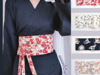 obi - kimono โอบิกิโมโน เซ็ต3 ผ้าคาดเอวญี่ปุ่น/ผ้าคาดเอวสไตล์ชาวฮั่น