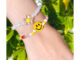 สร้อยข้อมือลูกปัด น้องยิ้ม smile  น่ารักสดใส