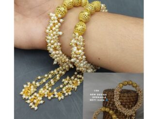 กำไลมุกอินเดีย/ฟรีไซส์/FreeSize/IndianPearlBangles