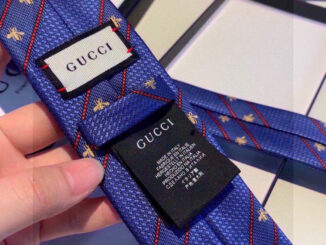 Novo _ Gucc เนคไทผ้าไหม สไตล์อังกฤษ สําหรับผูกกล่องของขวัญ งานแต่งงาน