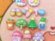 10 ชิ้น / เซต ต้นไม้น่ารัก บ้าน รถยนต์ เรซิน ด้านหลังแบน เคสโทรศัพท์ ถ้วยน้ํา วัสดุตกแต่ง DIY กิ๊บติดผม อุปกรณ์เครื่องประดับ