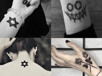 COD-พร้อมส่ง1บาทสติ๊กเกอร์รอยสักชั่วคราวกันน้ำแฟชั่นสีดำดอกกุหลาบลายหัวใจติดทนนานของแถมลูกค้าขายส่ง