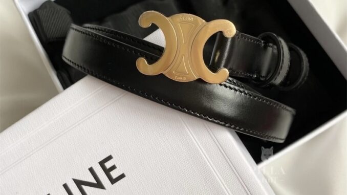 New  Celine Triomphe Belt เข็มขัดซีลีน รุ่นขายดี
