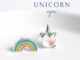 ต่างหู s925 earrings รุ่น ยูนิคอร์น Unicorn ผู้หญิง ต่างหูแฟชั่น ของขวัญ เครื่องประดับ minimal