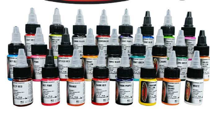 สีสัก ETERNAL TATTOO INK 1/2oz หมึกสักอีเทอนอล ครึ่ง ออนซ์