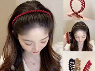 [Magpie] ที่คาดศีรษะ กันลื่น สีพื้น สําหรับเด็กผู้หญิง