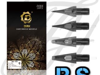 Dirk อุปกรณ์สัก สำหรับเครื่องฮอค กลุ่มเงา RS (5เล่ม)