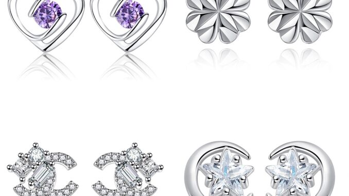 Jewelrypalace ของแท้ ต่างหูเม็ดเดี่ยว เงิน 925 ประดับมุก เพชรโมอิส สําหรับผู้หญิง M019 Jewelrypalace ของแท้ ต่างหูเม็ดเดี่ยว เงิน 925 ประดับมุก เพชรโมอิส สําหรับผู้หญิง M019