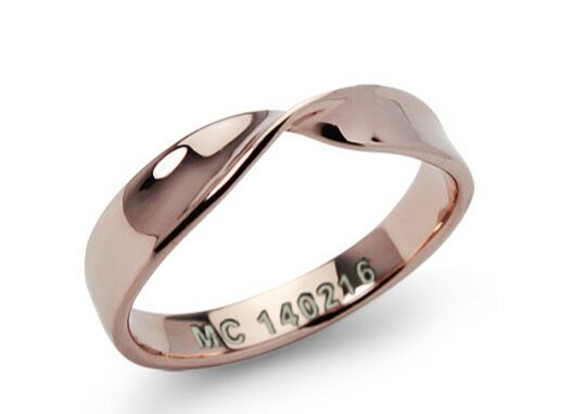 Mizuchol- แหวนเงินแท้ GLAD WE MET RING