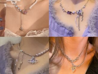 สร้อยคอแฟชั่น จี้ไข่มุก เพทาย รูปหัวใจ สวยหรู คุณภาพสูง