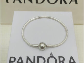 Pandora moment snake chain bracelet size 18 แท้100%