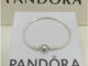 Pandora moment snake chain bracelet size 18 แท้100%