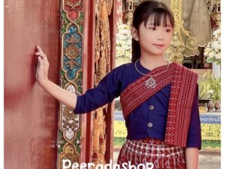 สไบและผ้าคาดเอว ใส่ได้ทั้งหญิงและชายทั้งเด็กและผู้ใหญ่จ้าา