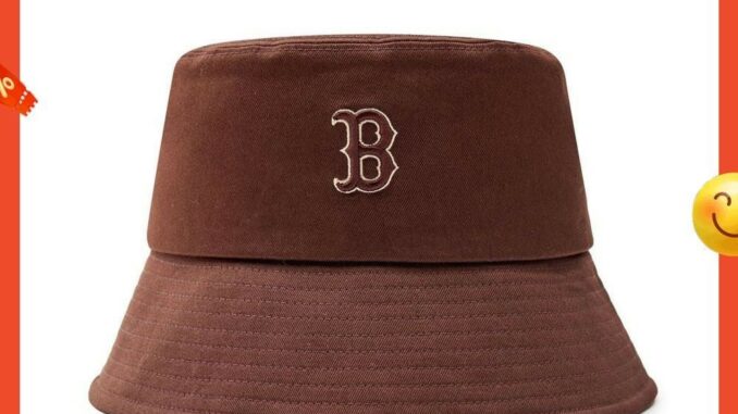 MLB หมวกบักเก็ต Unisex รุ่น 3AHTM103N 43BRD - สีน้ำตาลเข้ม