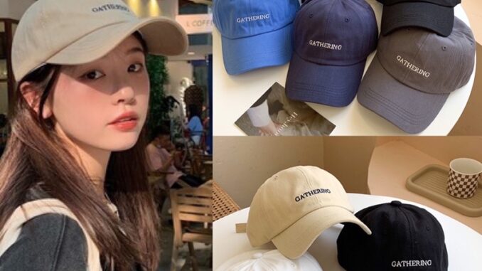 หมวกแก๊ปเบสบอล ปัก Gathering มีทั้งหมด 5สี