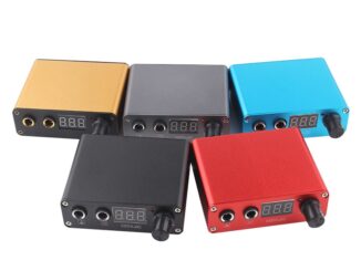 เครื่องสักไฟฟ้า พาวเวอร์ซัพพลาย ขนาดเล็ก แบบพกพา ชาร์จ USB สําหรับสัก
