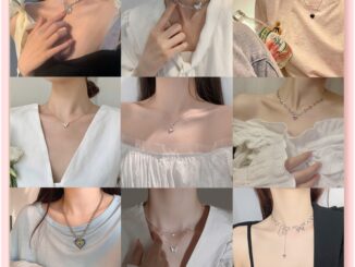 【จัดส่งจากกรุงเทพฯ】สร้อยคอโซ่ หมี หัวใจ สําหรับผู้หญิง แฟชั่นพังก์ ย้อนยุค เครื่องประดับ ของขวัญ จี้คริสตัล