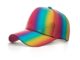 Flgo หมวกเบสบอลสะท้อนแสง สีรุ้ง เปลี่ยนสีได้ สําหรับผู้ชาย และผู้หญิง