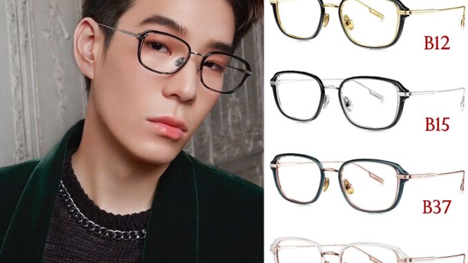 FW23 BOLON กรอบแว่นสายตา รุ่น Belleville BH6007 B12 B15 B37 B93 [ฺTR+Alloy/β-Titanium] แว่นของญาญ่า แว่นของเจเจ โบลอน