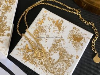 {Boutique พร้อมส่ง} สร้อยคอโซ่โลหะ ชุบทอง ทรงกลม 42 ซม. 7 ซม. คุณภาพสูง แฟชั่นสไตล์เกาหลีเรโทร สําหรับผู้หญิง B119 2023