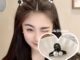 Kf594 กิ๊บติดผม ประดับมุก ขนาดเล็ก สไตล์เกาหลี 2 ชิ้น