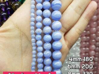 บลูเลสอาเกต (อัด)หินเส้นยาวขายส่ง หินแท้คุณภาพ ความยาวประมาณ38--40cm หินนำโชคหินแท้ หินมงคล