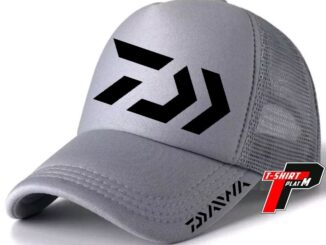 Daiwa หมวกเบสบอล สีดํา สีแดง