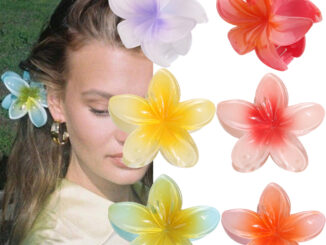 Frangipani กิ๊บติดผม โรแมนติก ฤดูร้อน ชายหาด ตกแต่ง เครื่องประดับผม สําหรับผู้หญิง