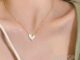 สร้อยคอโซ่ จี้เปลือกหอย สีทอง แฟชั่นสําหรับผู้หญิง
