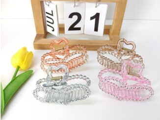 กิ๊ฟหนีบผม กิ๊ฟหัวใจประดับตกแต่งเพชรน่ารัก พร้อมส่ง
