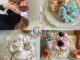 GTN. Heart made Parfait Scrunchies   โดนัทรัดผม เส้นผ่านศูนย์กลาง 8-10 ซม.✨ ยางมัดผม