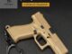 ✻๑พลาสติกปืนพกพวงกุญแจ 92G/M92/1911/G45 ที่ถอดออกได้ที่ว่างเปล่าโกดังHang-Upของเล่นทหารจี้ขนาดเล็ก