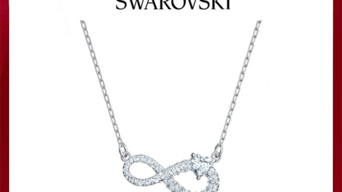 THAI S สร้อยคอ  แท้  Infinity endless necklace สร้อยคอพร้อมจี้ผู้หญิง ของแท้ 100%