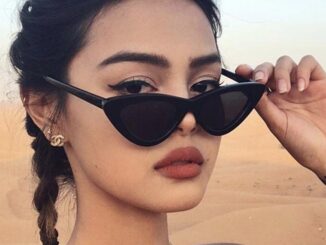 (HENGHA) แว่นกันแดด กรอบเล็ก ทรงตาแมว สไตล์วินเทจ เรียบง่าย สําหรับผู้หญิง