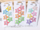 Cute 163 กิ๊บติดผม กิ๊บแป๊กดาว Y2K 6 ชิ้น/แผง