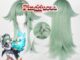 Game Honkai: Star Rail Huohuo Cosplay Wig 66cm Long Green Gradient Wigs Heat Resistant Synthetic Hair