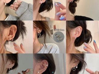 ต่างหูห่วง เพทาย สีเงิน เรียบง่าย สําหรับผู้หญิง เครื่องประดับต่างหูเจาะ ไม่ทําให้แพ้ง่าย