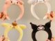 SANRIO ใหม่ ที่คาดผมฟองน้ําแต่งหน้า ลายการ์ตูน Kuromi Cinnamoroll Melody น่ารัก แฟชั่น สําหรับเด็กผู้หญิง