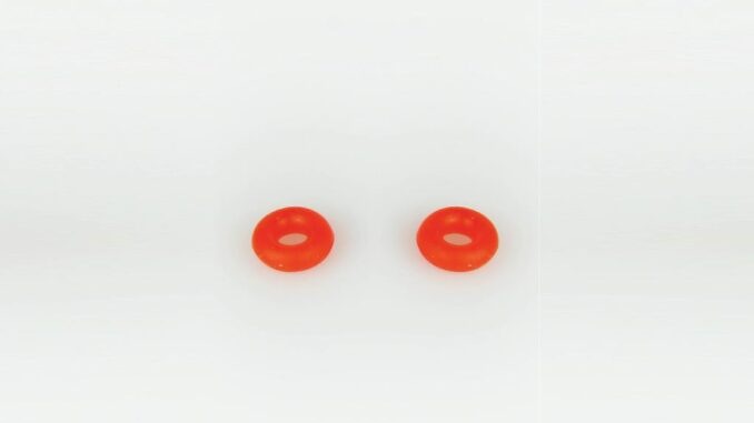 ยางขั้นสีแดง 2 คู่ (อุปกรณ์ตกแต่ง) Shinee Jewellery