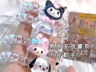 Sanrio ยางรัดผม ขนาดเล็ก น่ารัก เครื่องประดับผม สําหรับผู้หญิง