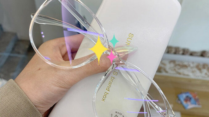 แว่นตาแฟชั่น ตัวกรองแสง 0~550° แว่นสายตาสั้น แว่นป้องกันแสงสีฟ้า กระจกแบนนักเรียนสไตล์เกาหลี 085 แว่นตาแฟชั่น ตัวกรองแสง 0~550° แว่นสายตาสั้น แว่นป้องกันแสงสีฟ้า กระจกแบนนักเรียนสไตล์เกาหลี 085