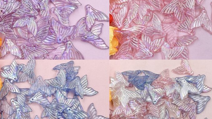 100 ชิ้น อะคริลิคใส สีหางปลา ลูกปัด สร้อยคอแฟชั่น สร้อยข้อมือ ลูกปัดวัสดุ ผู้หญิง เด็กผู้หญิง DIY เครื่องประดับ ของขวัญ 100 ชิ้น อะคริลิคใส สีหางปลา ลูกปัด สร้อยคอแฟชั่น สร้อยข้อมือ ลูกปัดวัสดุ ผู้หญิง เด็กผู้หญิง DIY เครื่องประดับ ของขวัญ
